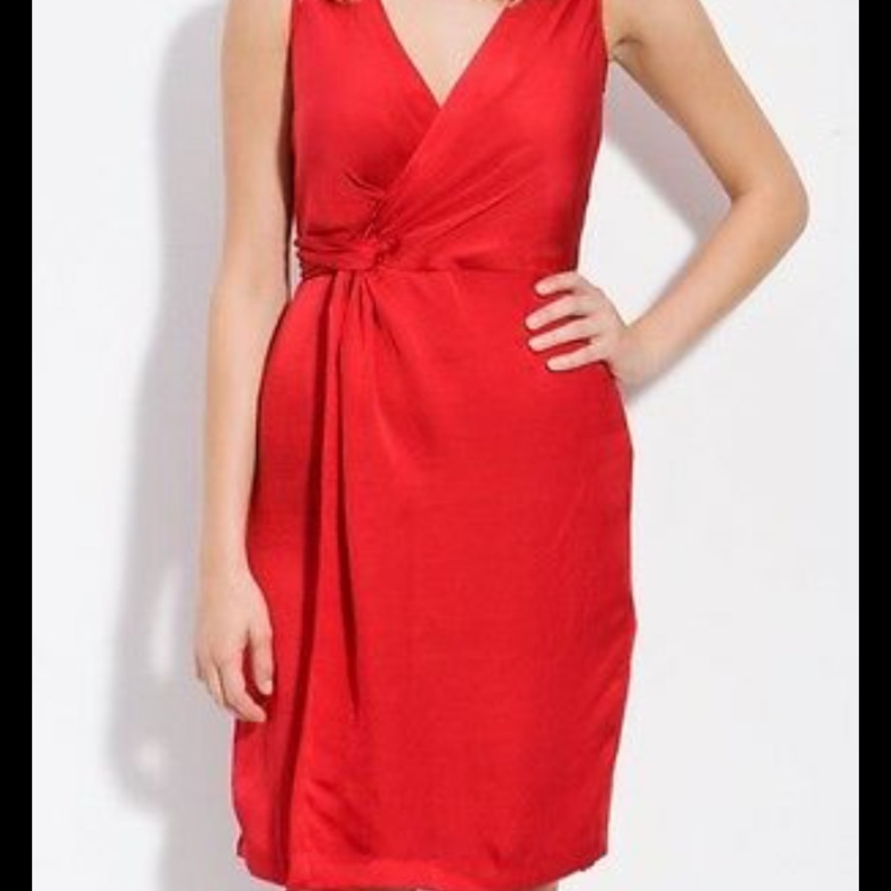Sexy DKNY low v dress sz 10